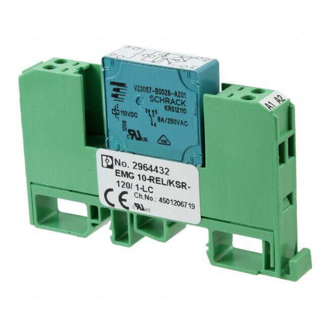 2964432 Phoenix Contact  Power Relays Over 2 Amps